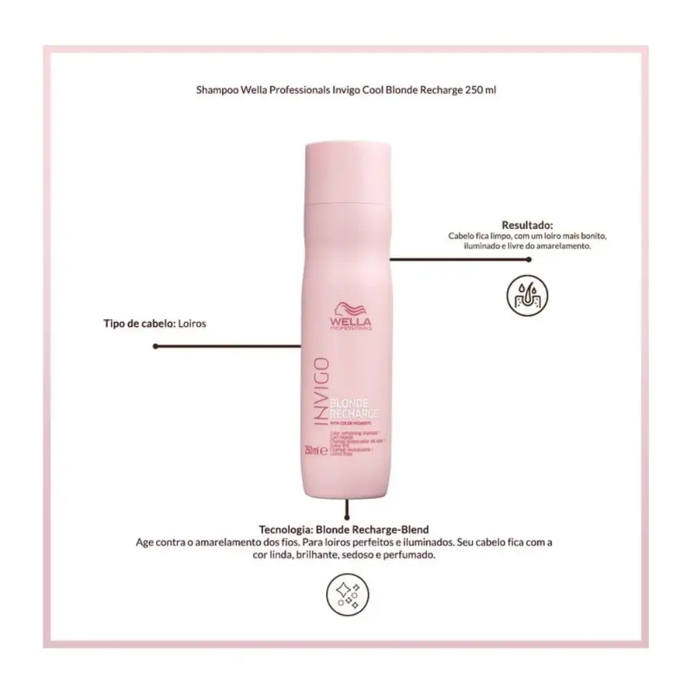Blonde Recharge Shampoo 250ml Sc