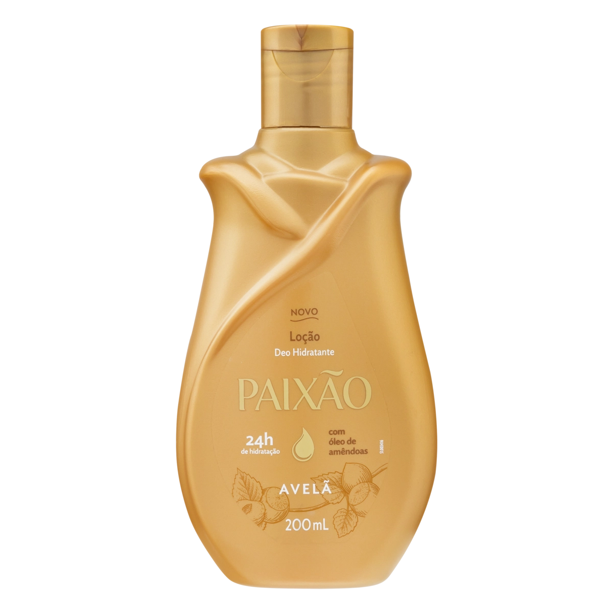 Loção Corporal Deo Hidratante Avelã Paixão Frasco 200ml