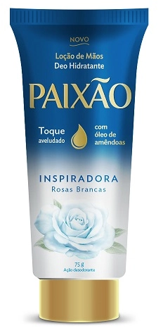 Creme P/maos Paixao Deo Locao Mao Insp Rosas 75g