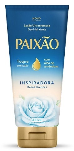 Loção Corporal Deo Hidratante Ultracremosa Inspiradora Paixão Bisnaga 200ml