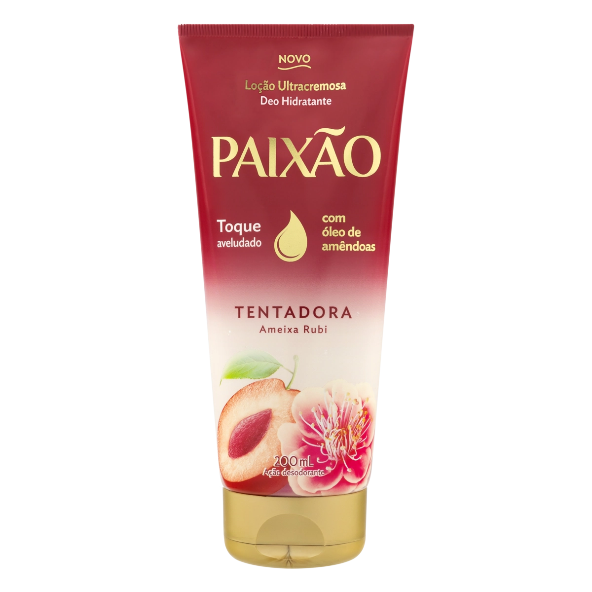 Loção Corporal Deo Hidratante Ultracremosa Tentadora Paixão Bisnaga 200ml