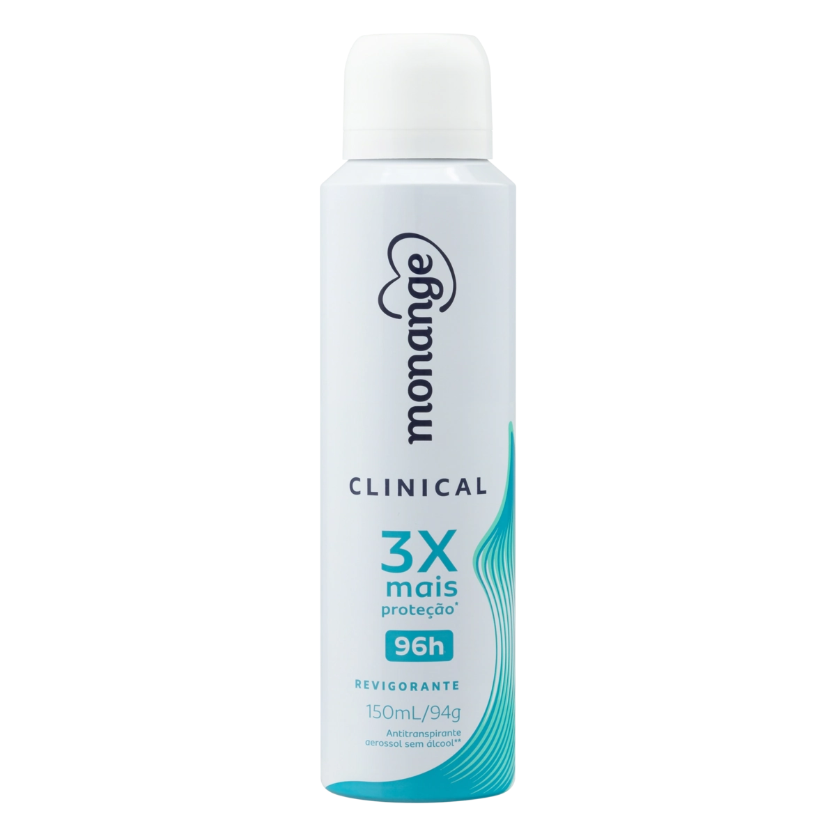 Antitranspirante Aerossol Revigorante Monange Clinical 150ml Spray