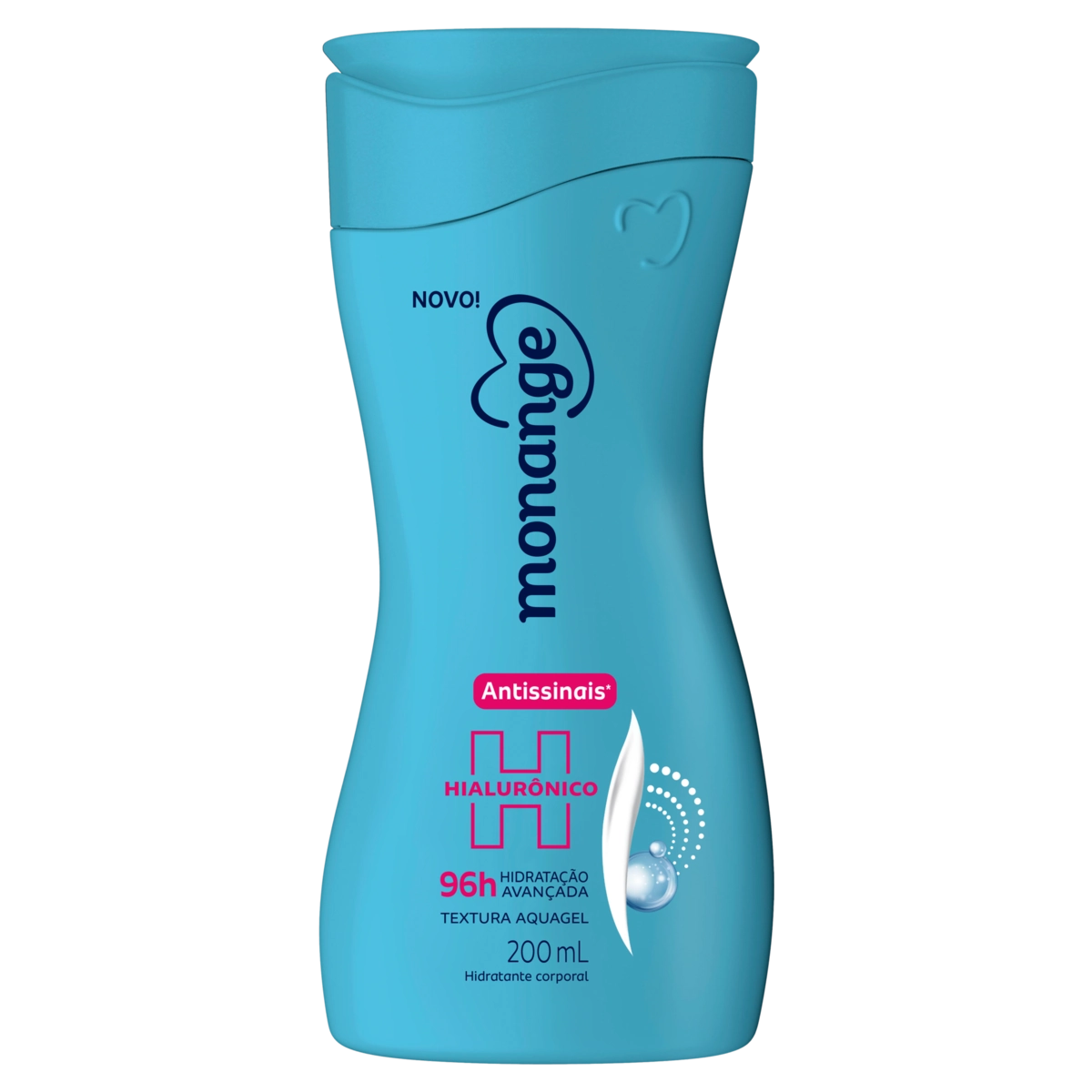 Hidratante Corporal Antissinais Monange Hialurônico Frasco 200ml Embalagem Econômica