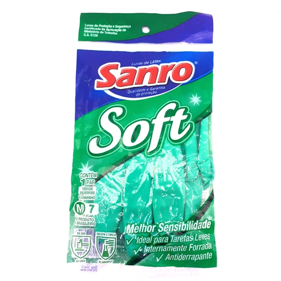 Luvas Soft Forrada M