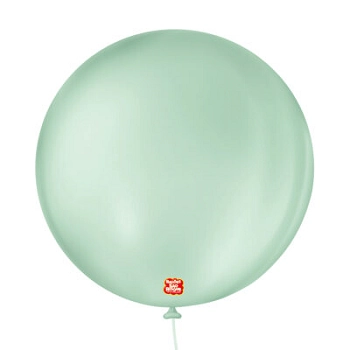 Balao N5 Liso Verd Hort C/50 Sao Roque
