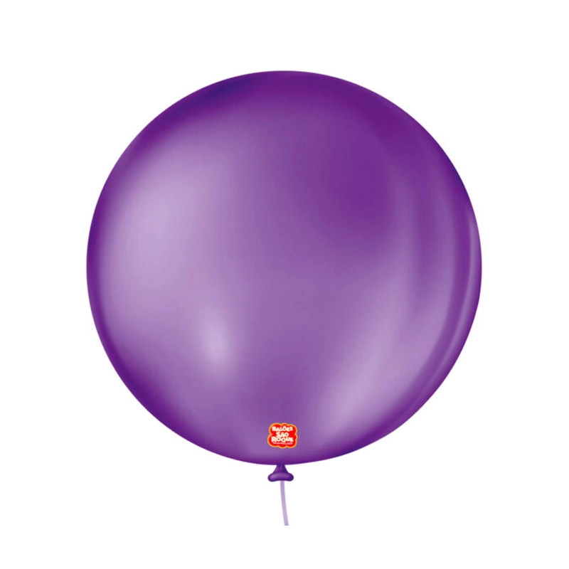Balao N5 Liso Roxo C/50 Sao Roque