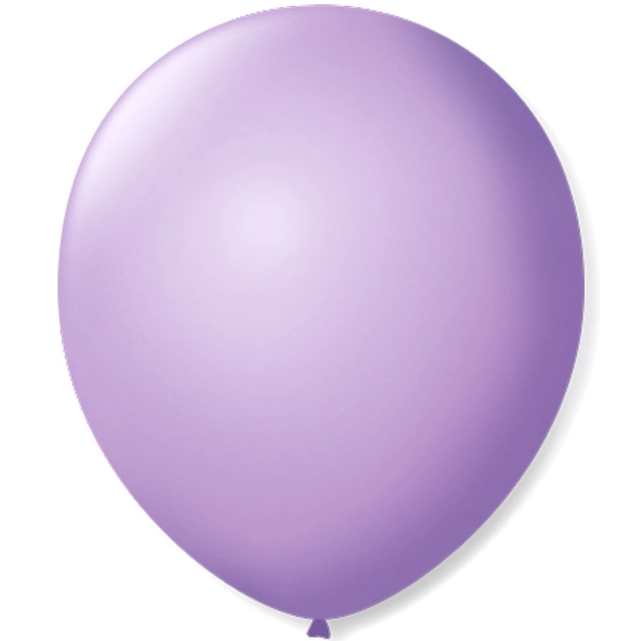 Balao Liso Lilas C/ 50 Unidade