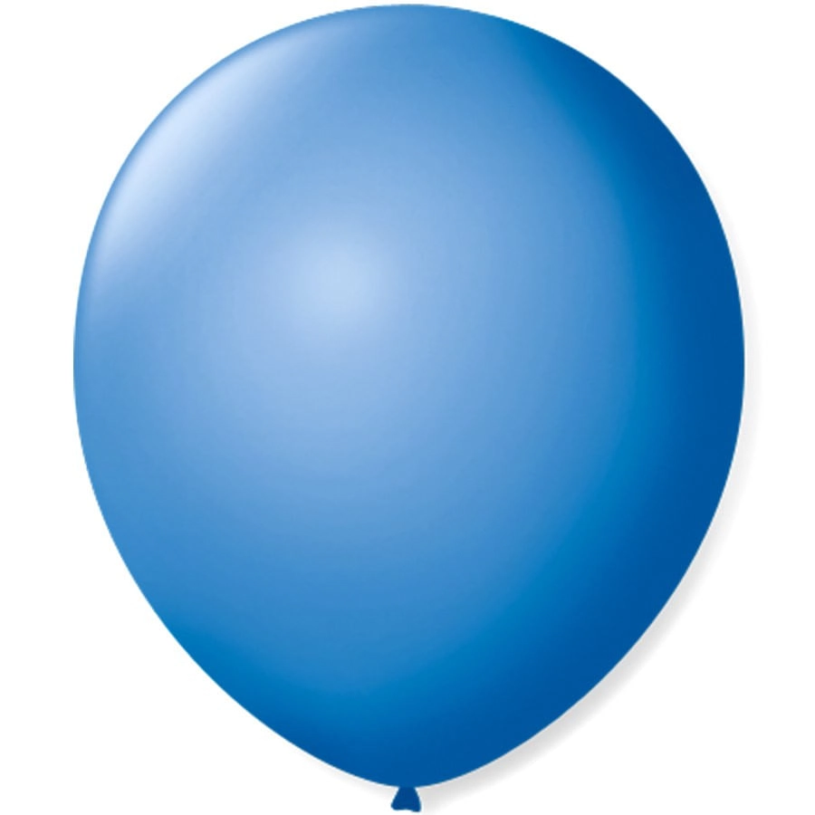 Balao Sao Roque 9 Liso Az Turquesa C/50