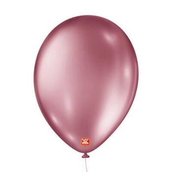Balao N9 Metallic Rosa C/25 Sao Roque