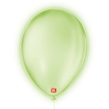 Balao N9 Neon Verde C/25 Sao Roque