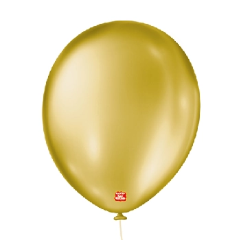 Balao Cintilante 11 Dourado C/50 Sao Roque