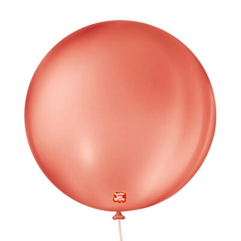 Balao N5 Liso Coral C/50 Sao Roque