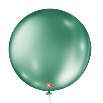 Balao N5 Metallic Verde C/25 Sao Roque