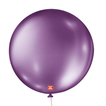 Balao N5 Metallic Roxo C/25 Sao Roque