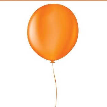 Balao N16 Uniq Laranja Ambar 10un São Roque