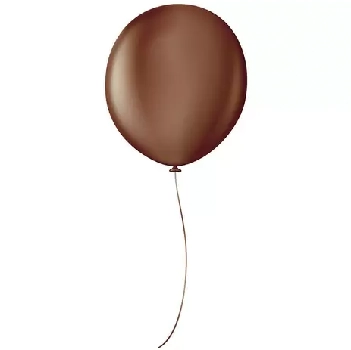 Balao Liso 16 Uniq Marrom Terra C/10 Sao Roque