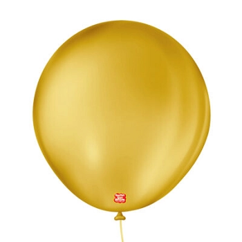 Balao Liso 08 Amarelo Ocre C/50 Sao Roque