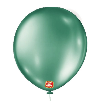 Balao Metalico 16 Verde C/10 Sao Roque