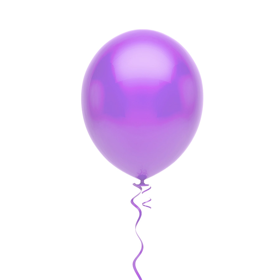 Balao N11 Uniq Lilas Lavanda 25un 11015224025 Sao Roque