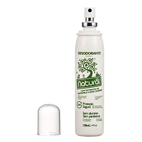 Desodorante Spray Natural Camomila/e.cidreira 120ml