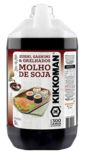 Molho Soja Kikkoman Sushi/sashimi/grelhados 5l