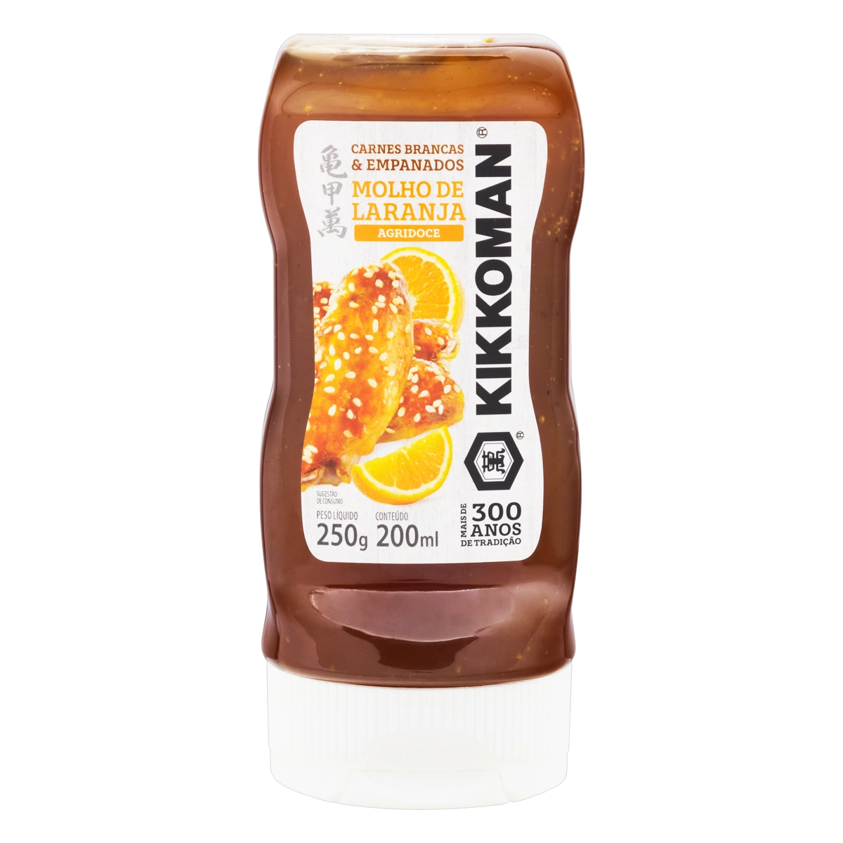 Molho Agridoce Laranja Kikkoman Squeeze 250g