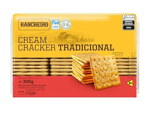 Biscoito Cream Cracker 300g Rancheiro