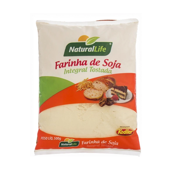 Farinha.soja Natural Life Tostada
