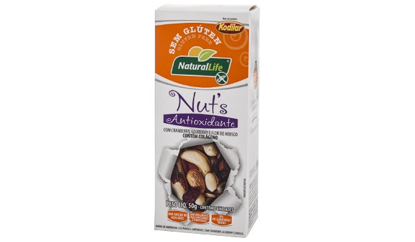 Barra Nuts Nat Life 25g Antioxidant