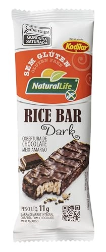 Barra Arroz S/glut Nat Life Cob C/choc Meio Amar 11g