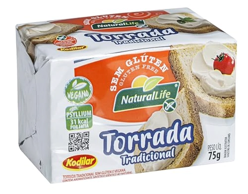 Torrada Tradicional S/ Gluten Vegana Kodilar 7 5g