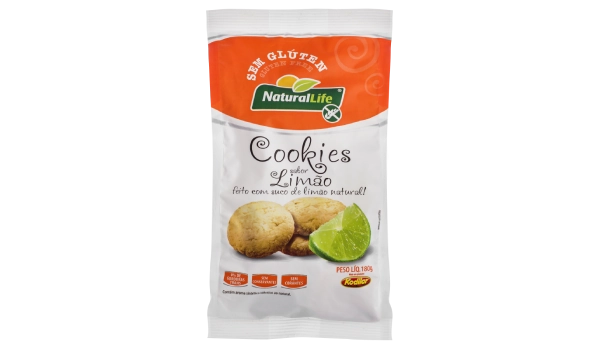 Cookies Sabor Limao S/ Gluten Kodilar 180g
