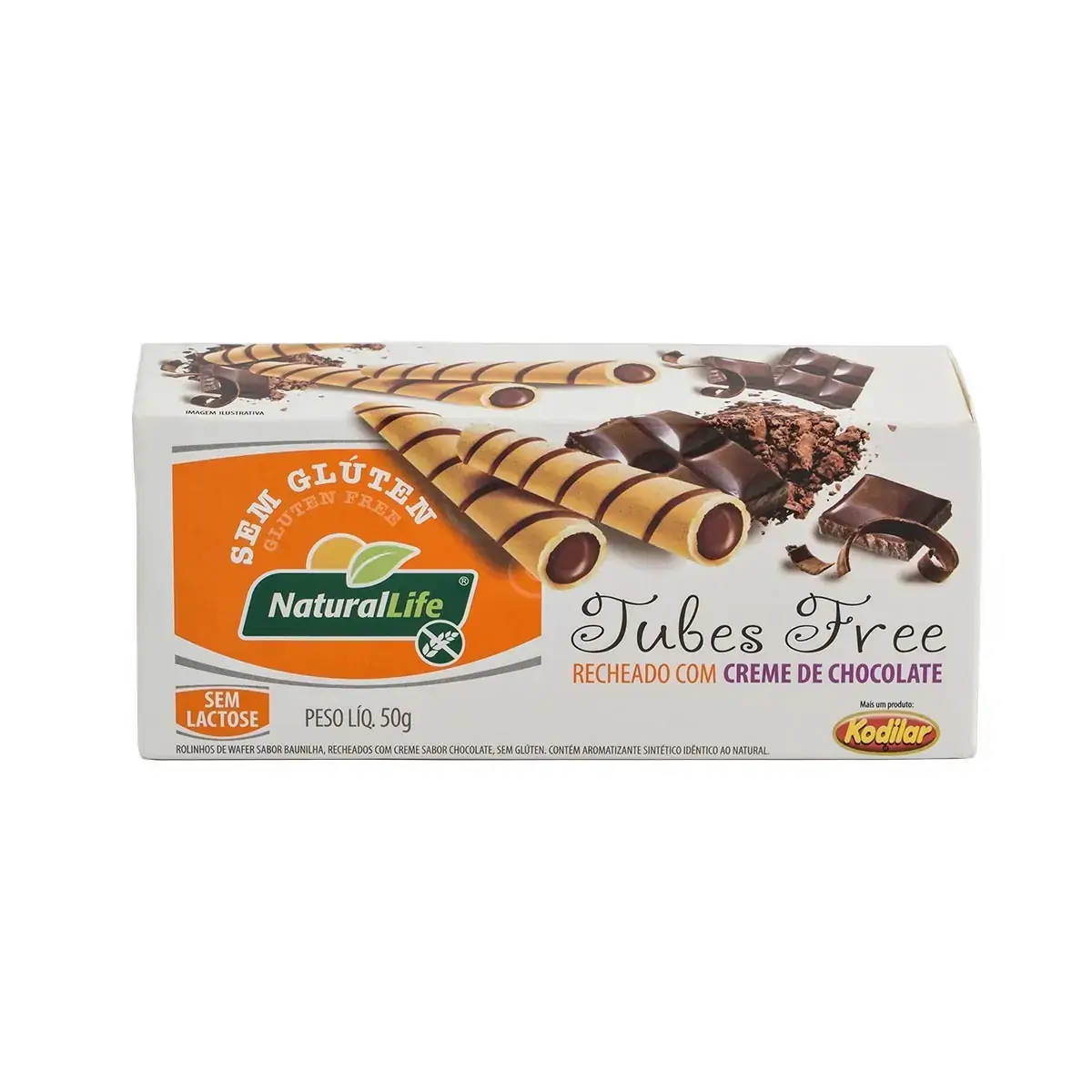 Tubes Free Kodilar Chocol 50g