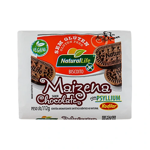 Bisc Maizena Sem Gluten Kodilar Chocolate 112g