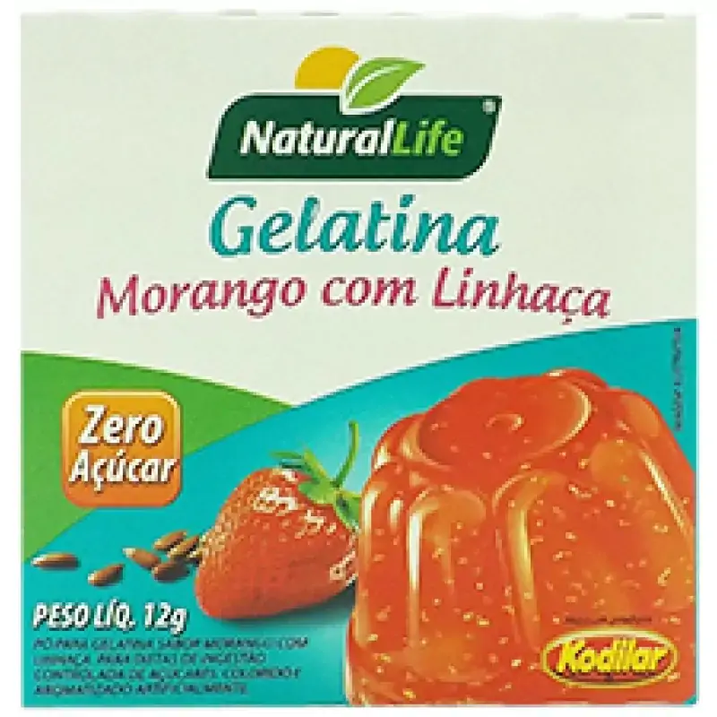 Gelatina Natural Life Mor/linhaca