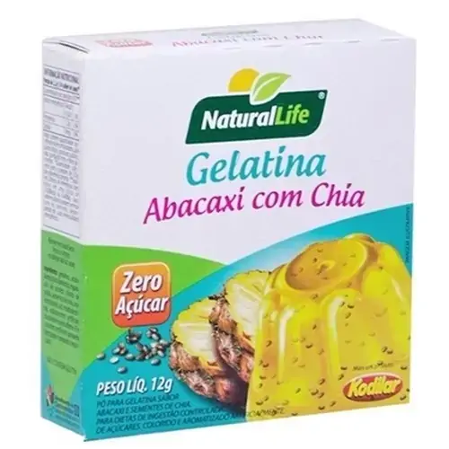 Gelatina Natural Life Aba/chia
