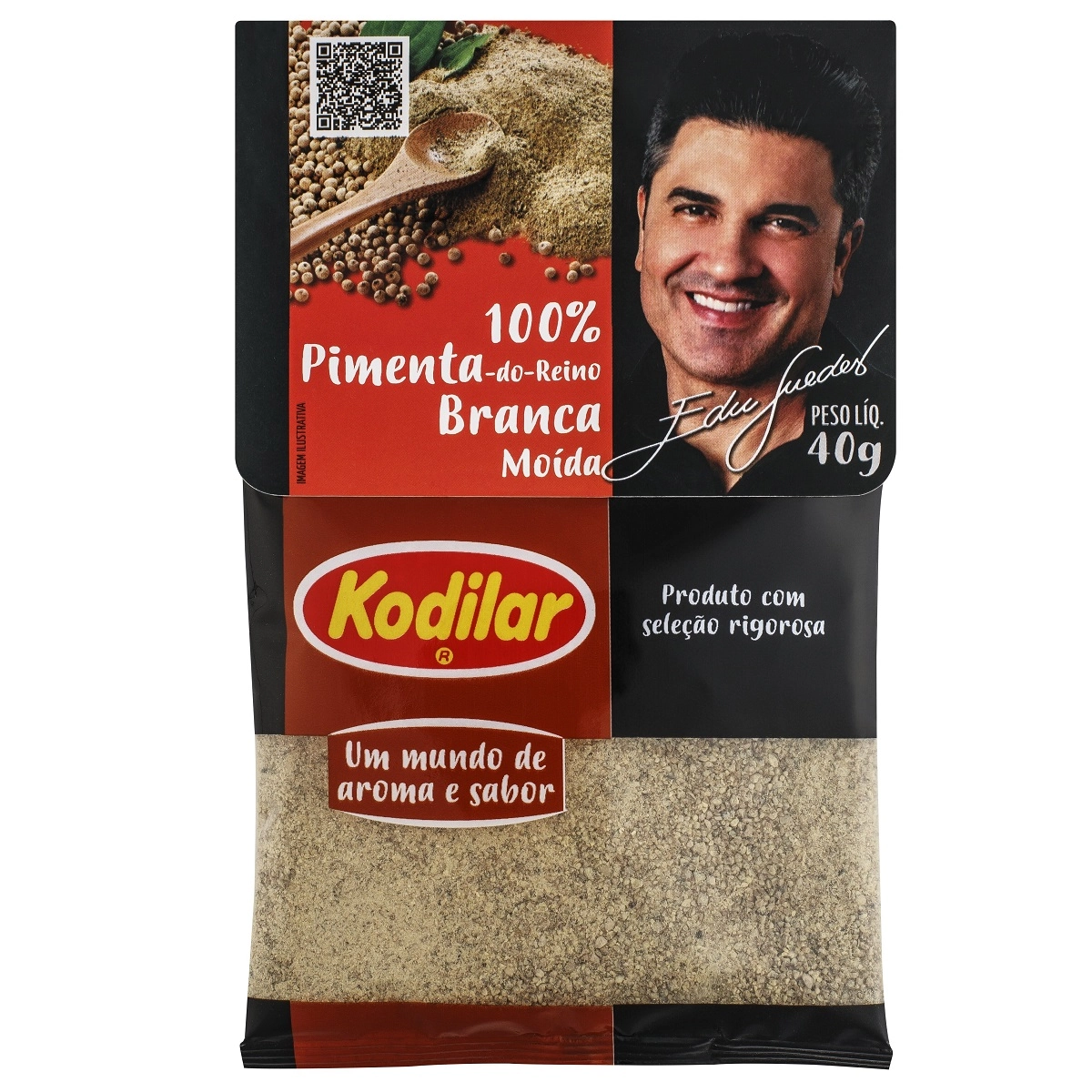 Pimenta Do Reino Branca 40gr Kodilar Alimentos