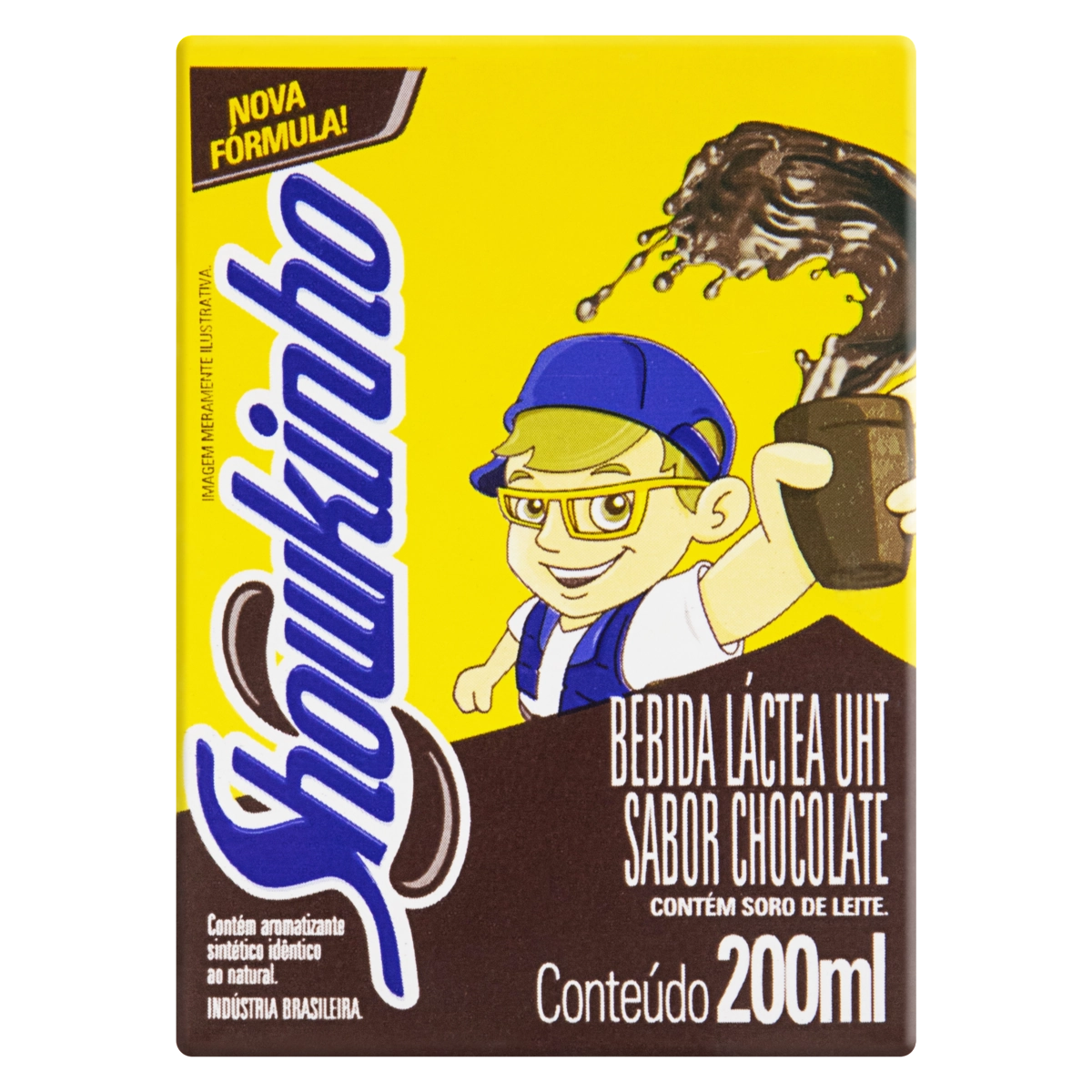 Bebida Láctea Uht Chocolate Showkinho Caixa 200ml
