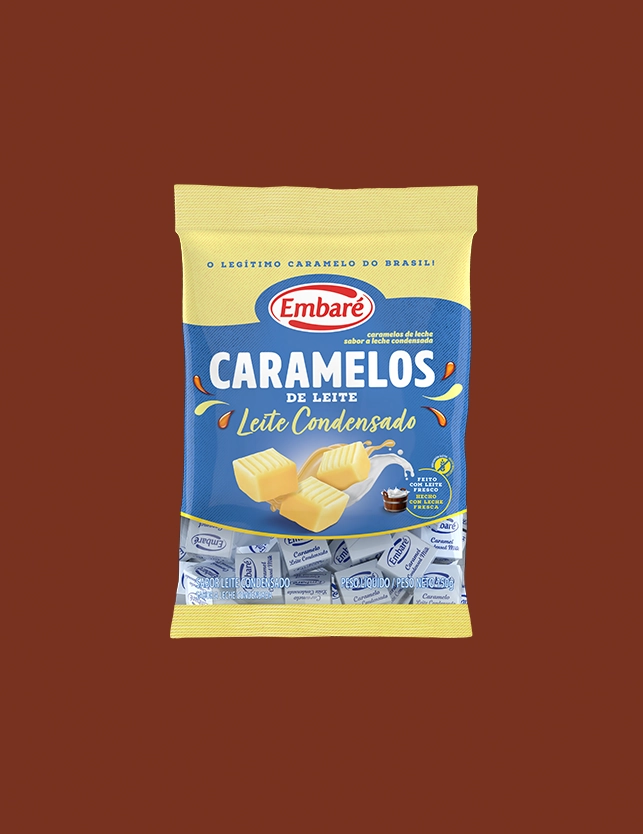 Caramelos Embare Leite Condensado 150grs