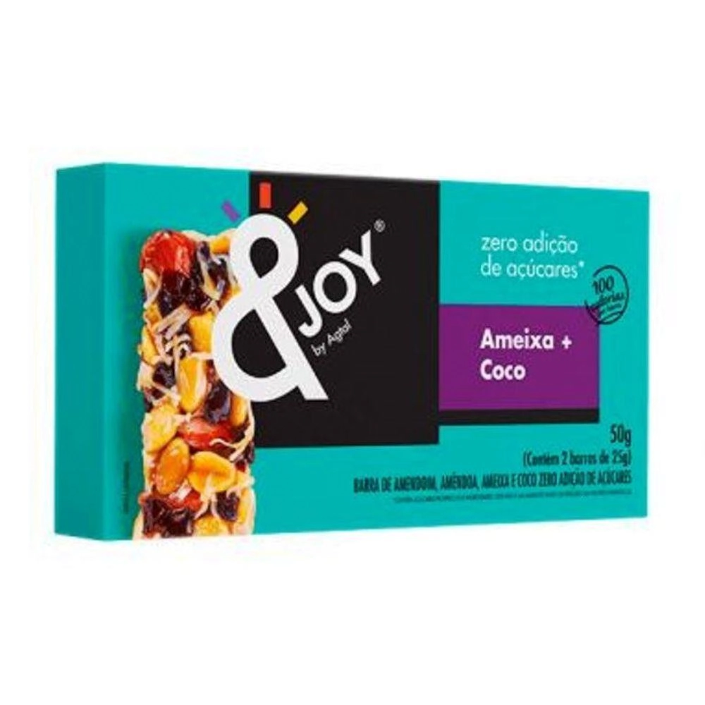 Barra Joy S/acucar Ameixa/coco 50g