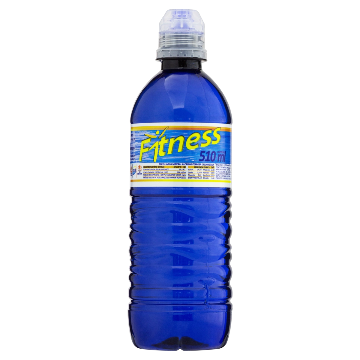 água Mineral Natural Sem Gás Ouro Fino Fitness Garrafa 510ml