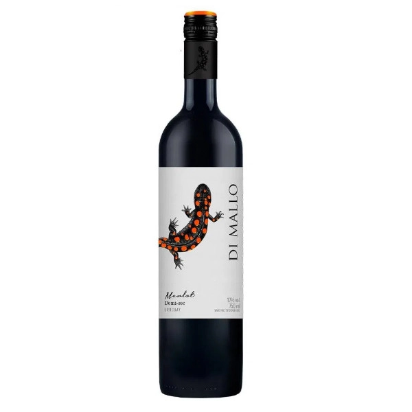 Vinho T Demisec Merlot 750ml Di Mallo