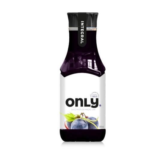 Suco Only Uva/maca Integral 900ml