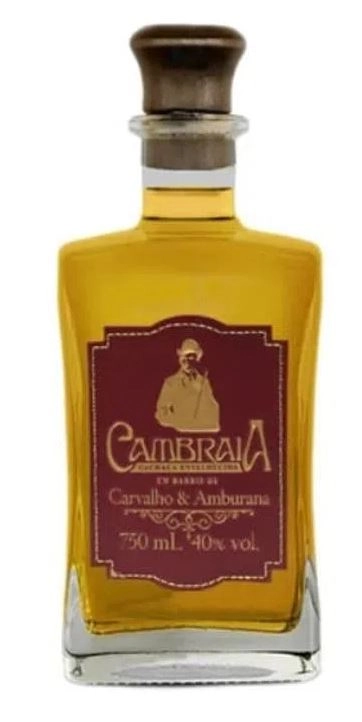 Cachaca Cambraia 750ml Carvalho E Amburana