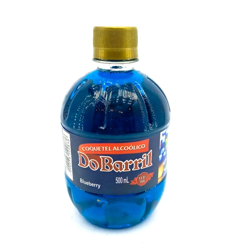 Aguardente Do Barril 500ml Blueberry
