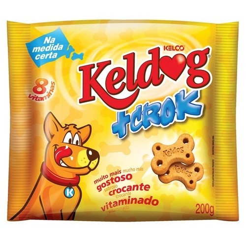 Biscoito Keldog Crok 400gr