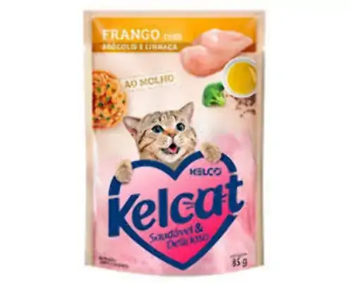 Alim P/gatos Kelcat Fgo/broc/lin Sache 85g