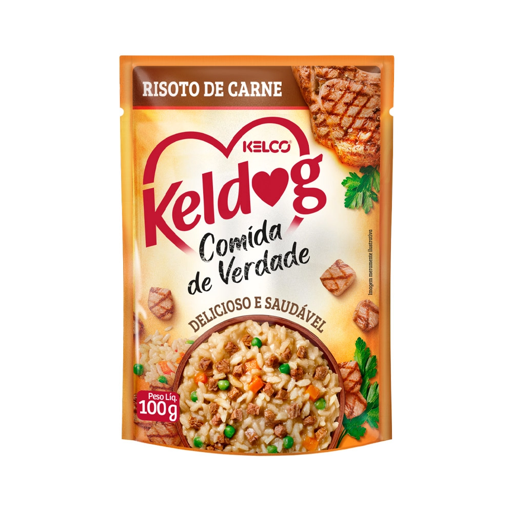 Alim Cao Keldog Risoto Carn 100g