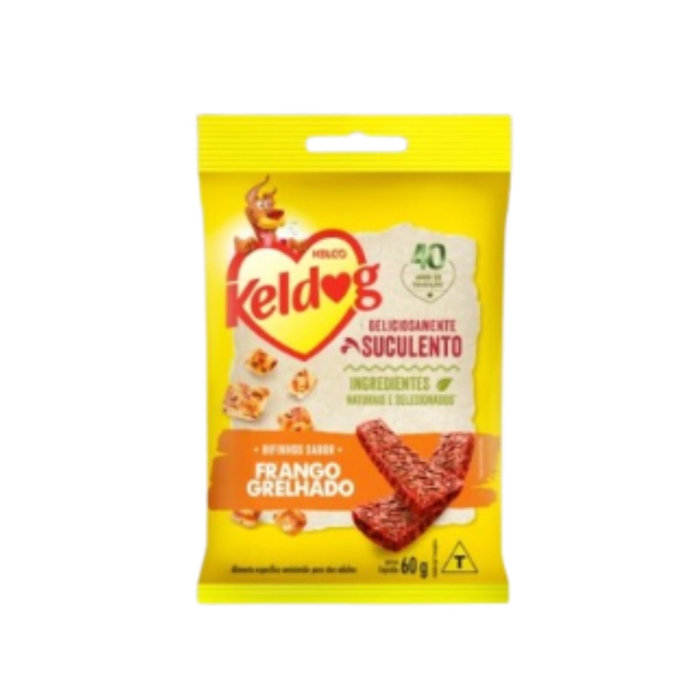 Keldog Bifinho Frango Grelhado Sl 60g