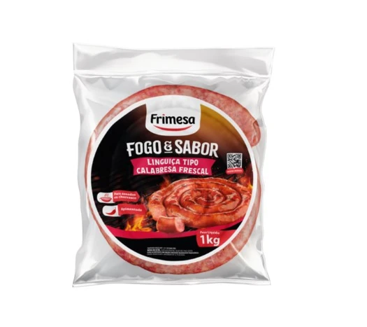 Linguiça Calabresa Frescal Apimentada Frimesa 1kg